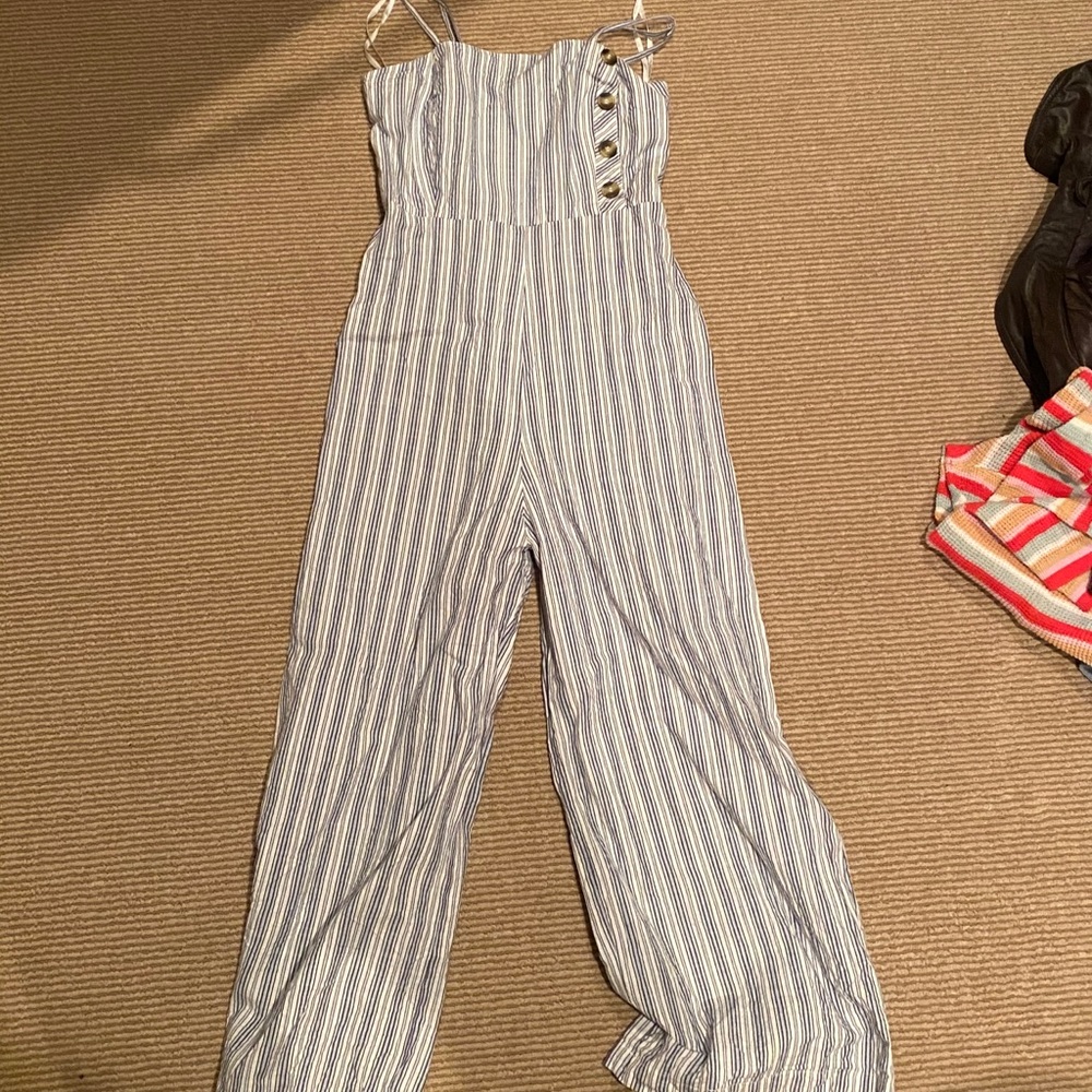 Stripped jumpsuit